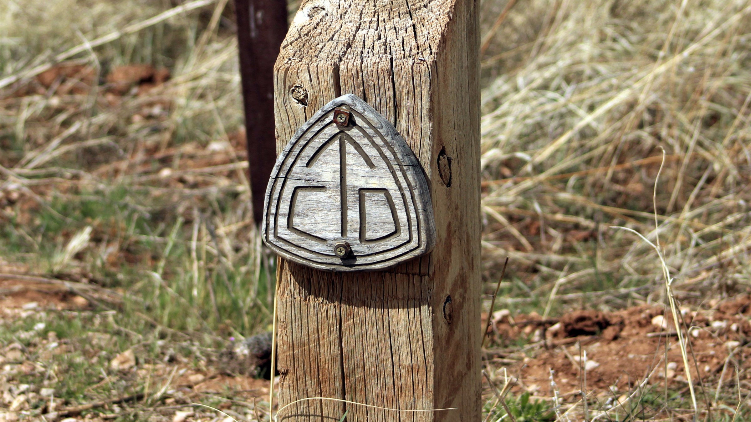 Continental Divide Trail Marker