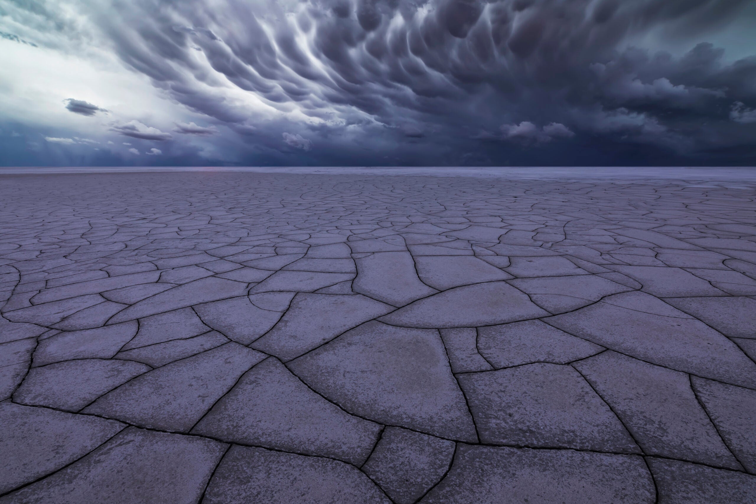 Cracked earth with a storm what happens if you drink your pee?