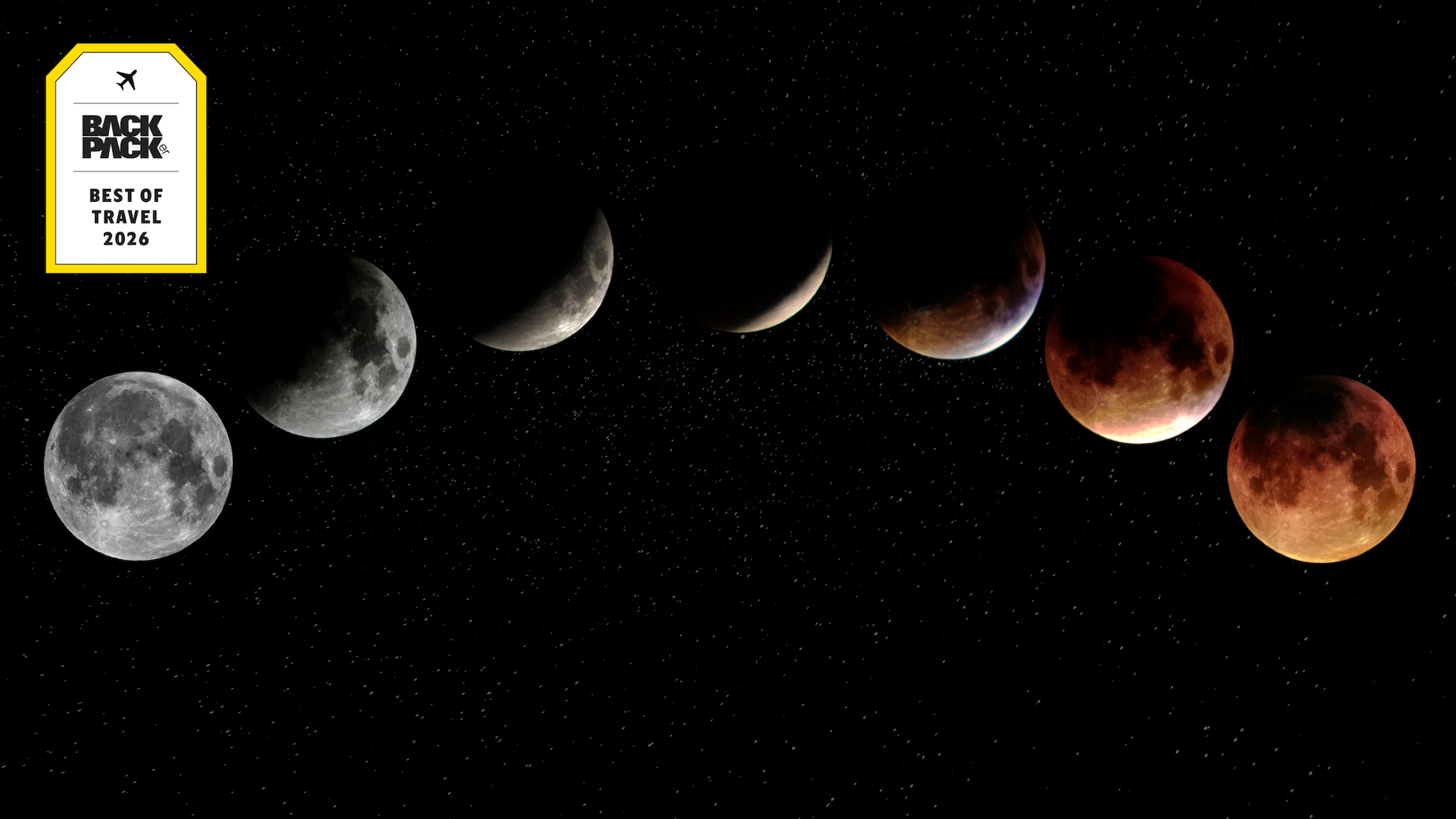 Process of creating a lunar eclipse.