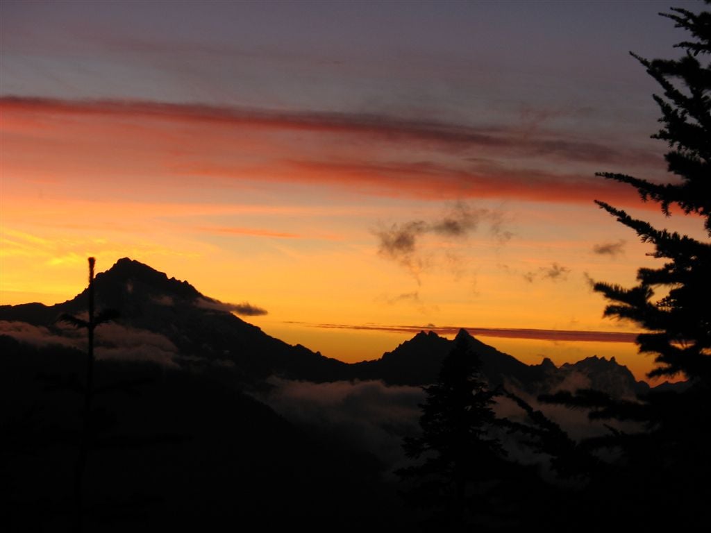 Blazing sky None