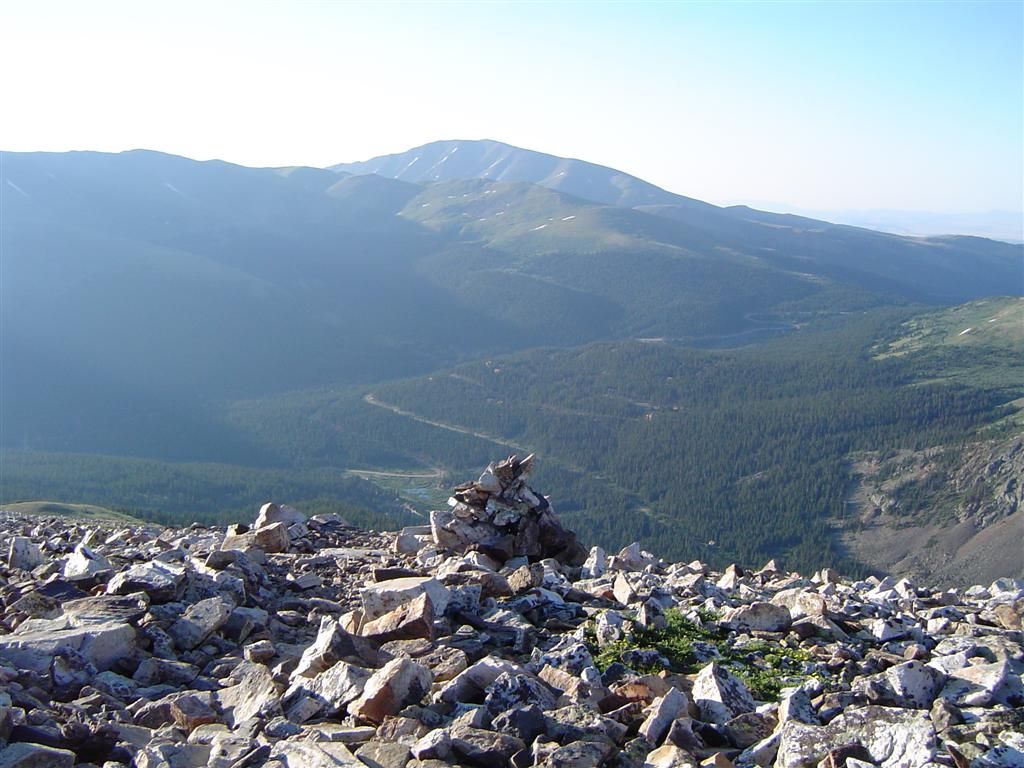 Cairn over the river None