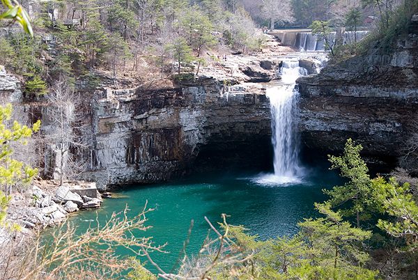 DeSoto Falls from Canyon Rim None