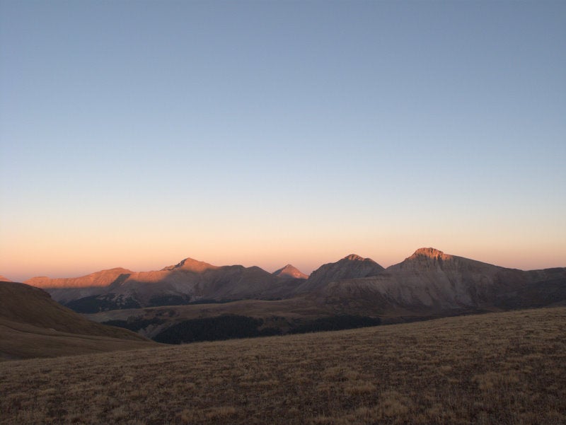 First light on the Grenadiers None