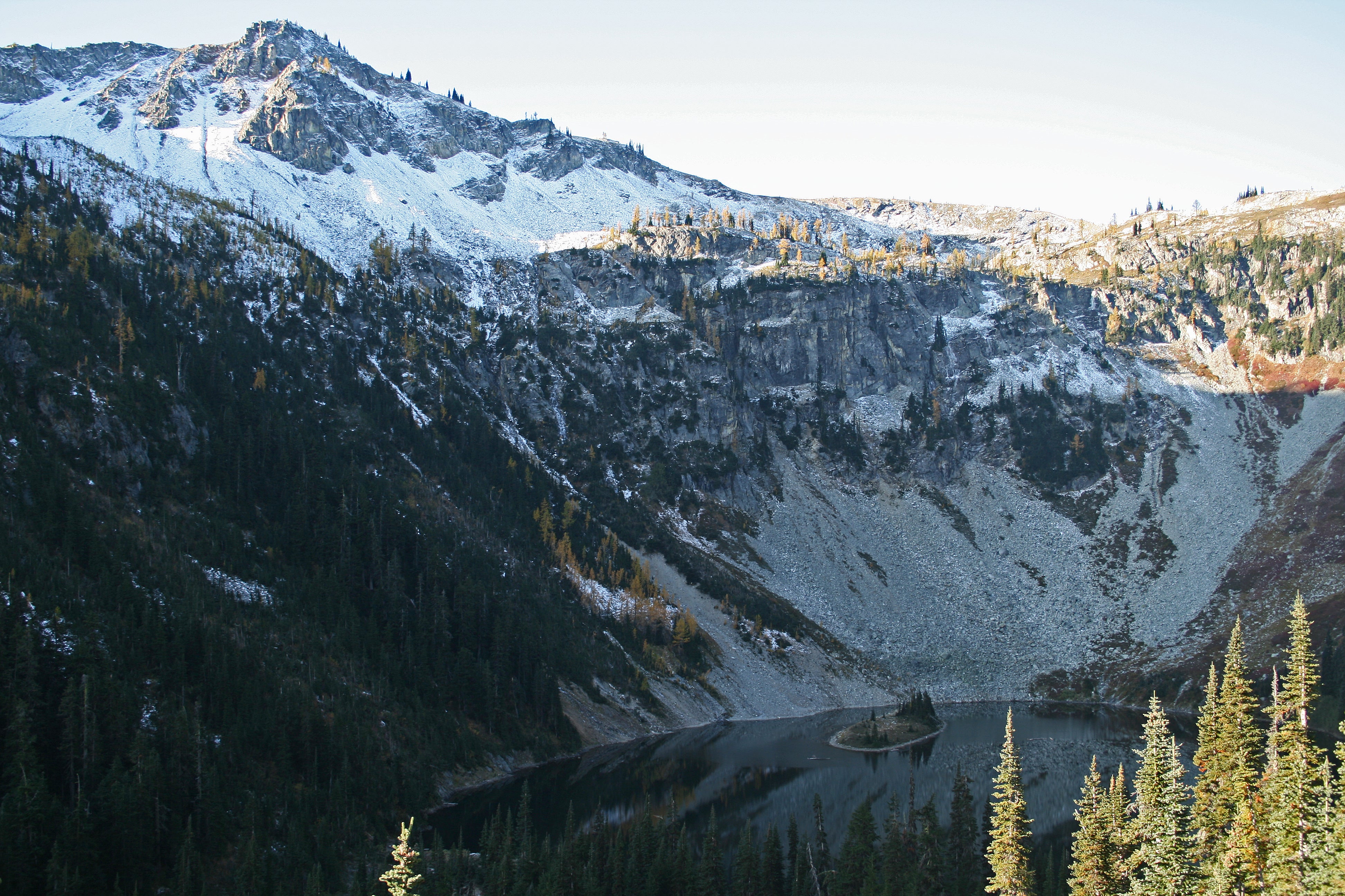 First views of Lake Ann None