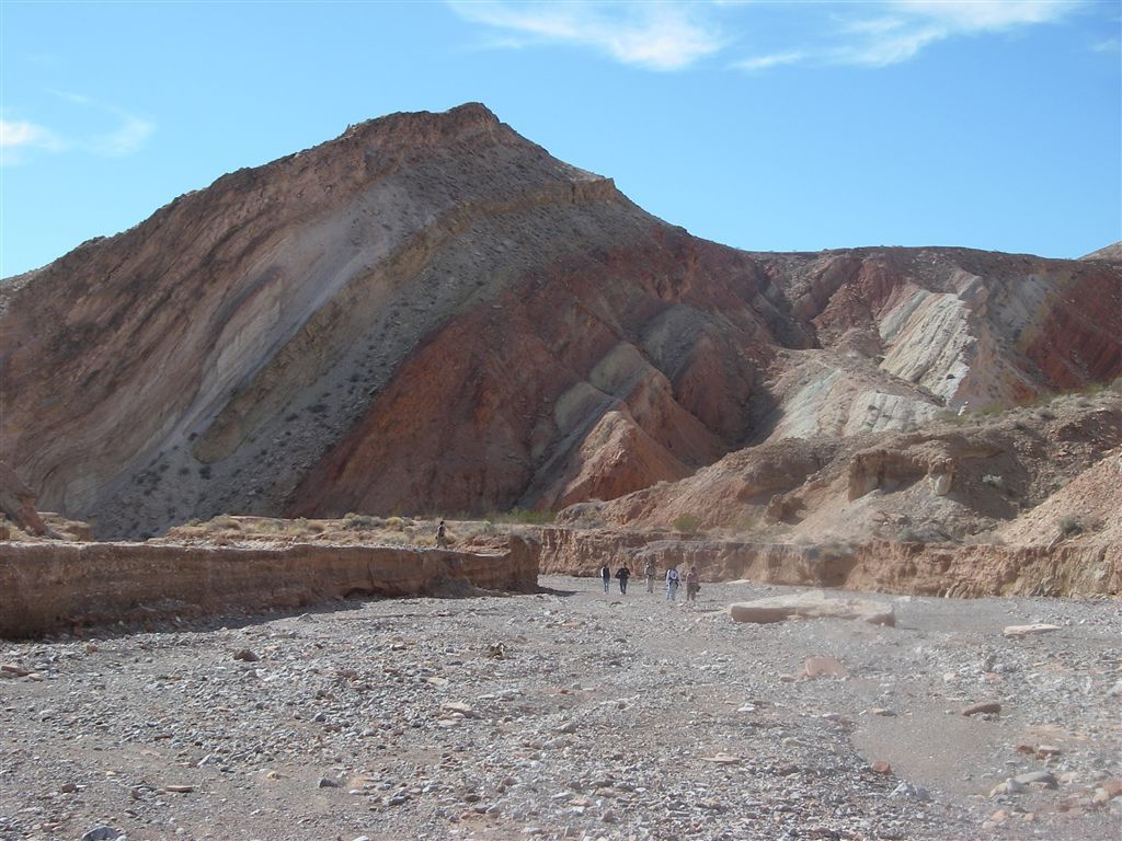 Mineral-stained slopes None