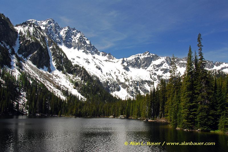 Mt. Stuart and Stuart Lake None