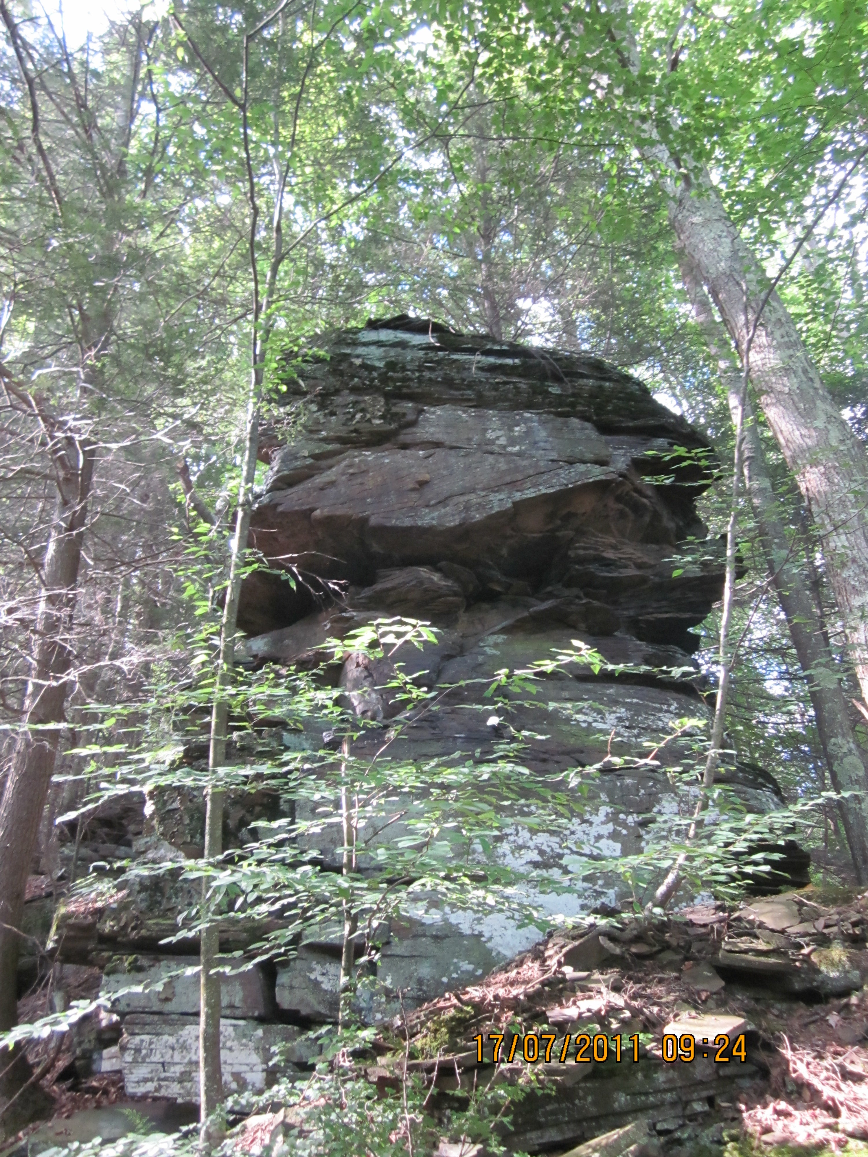 Rock Outcropping on Spring Ridge None