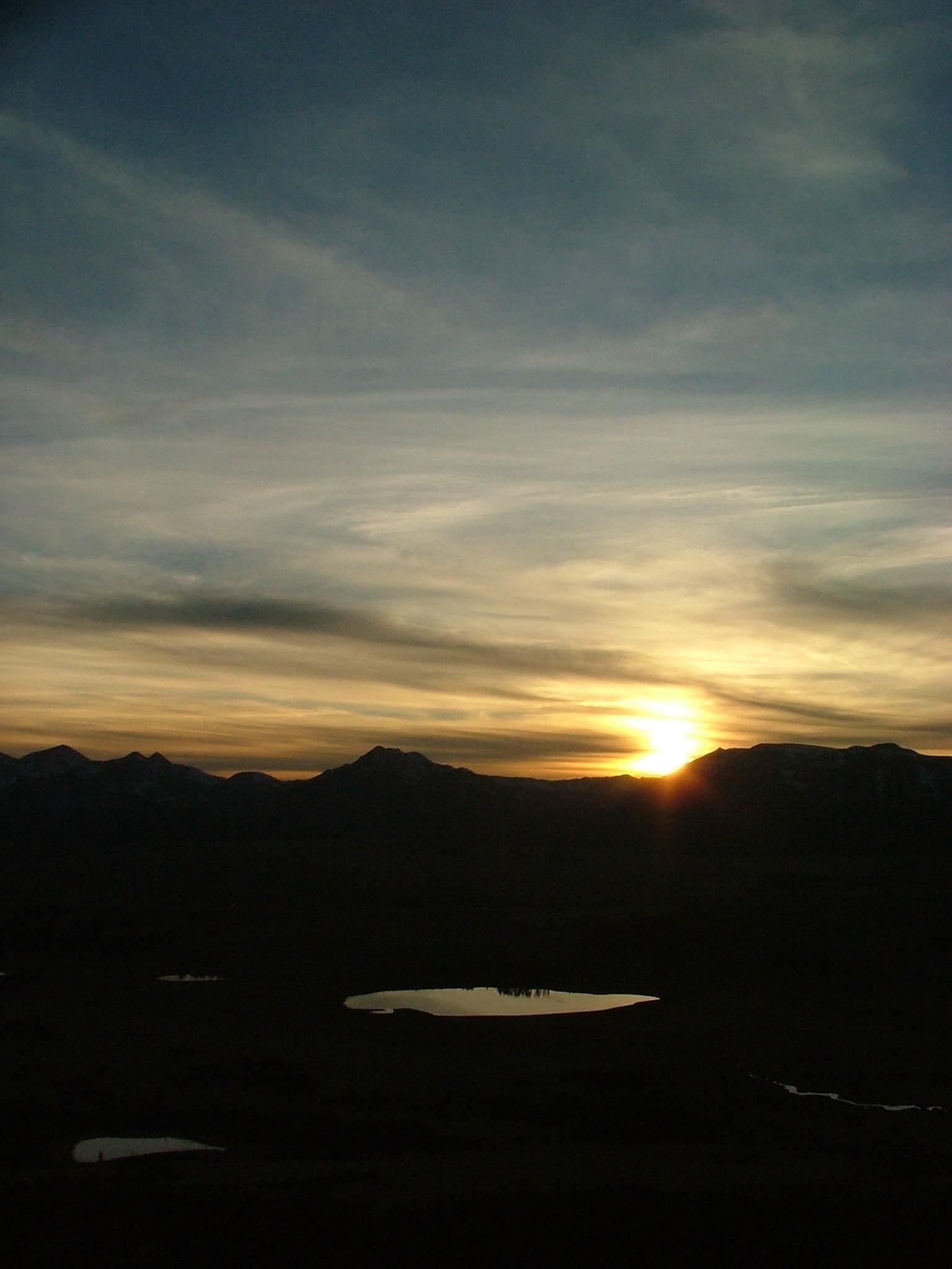Sunset on Bunsen Peak None