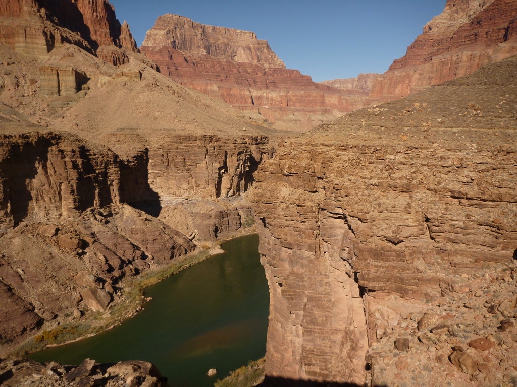 Grand Canyon National Park Tanner and Beamer Trails to Little Colorado