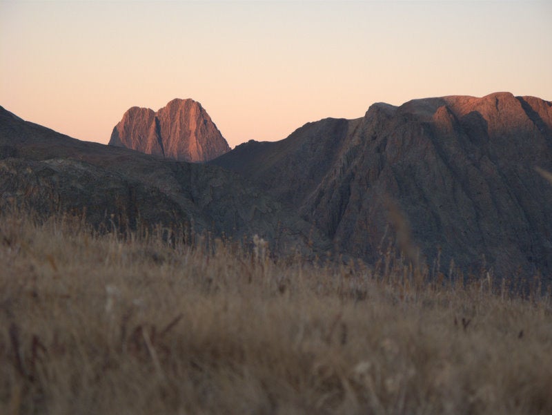 Vestal Peak at dawn None