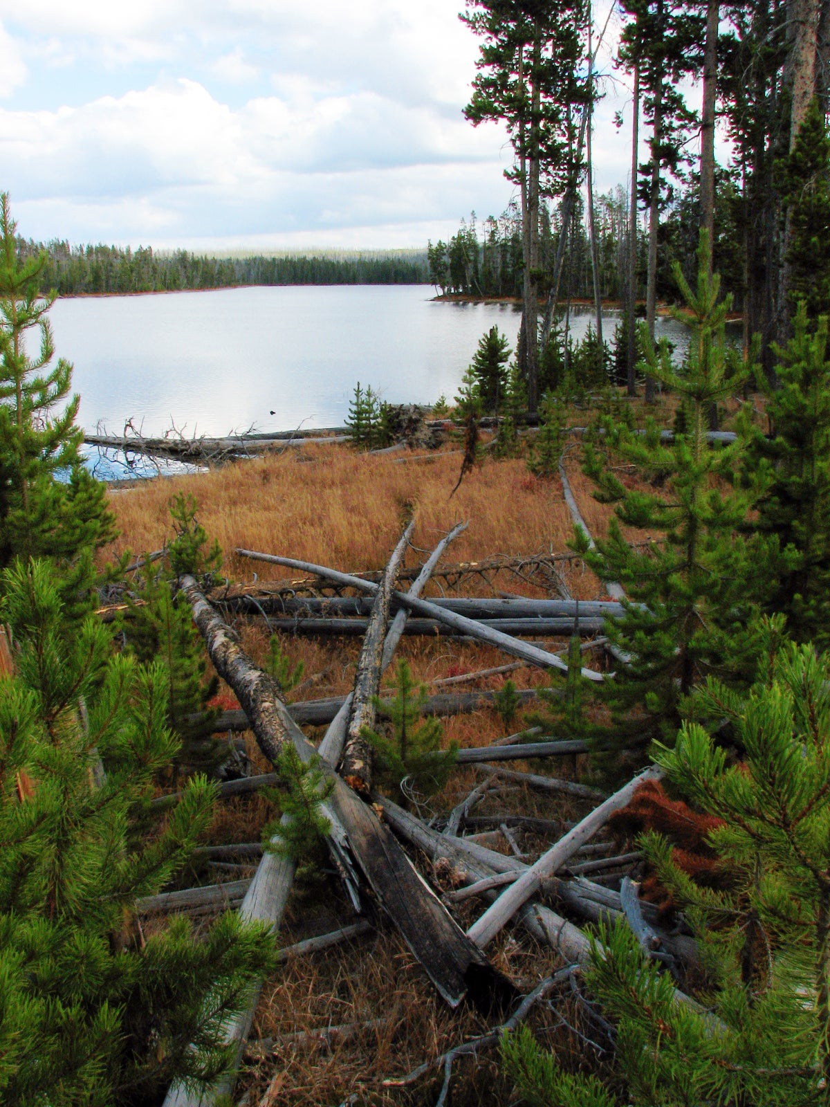 Yellowstone National Park Ice Lake