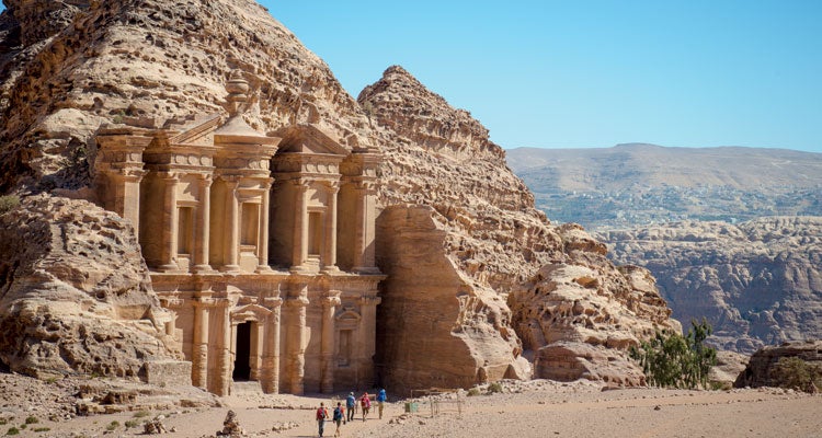 The Monastery The Monastery in Petra (Andrew Bydlon)