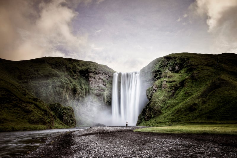 Skogafoss, Iceland. Waterfalls
