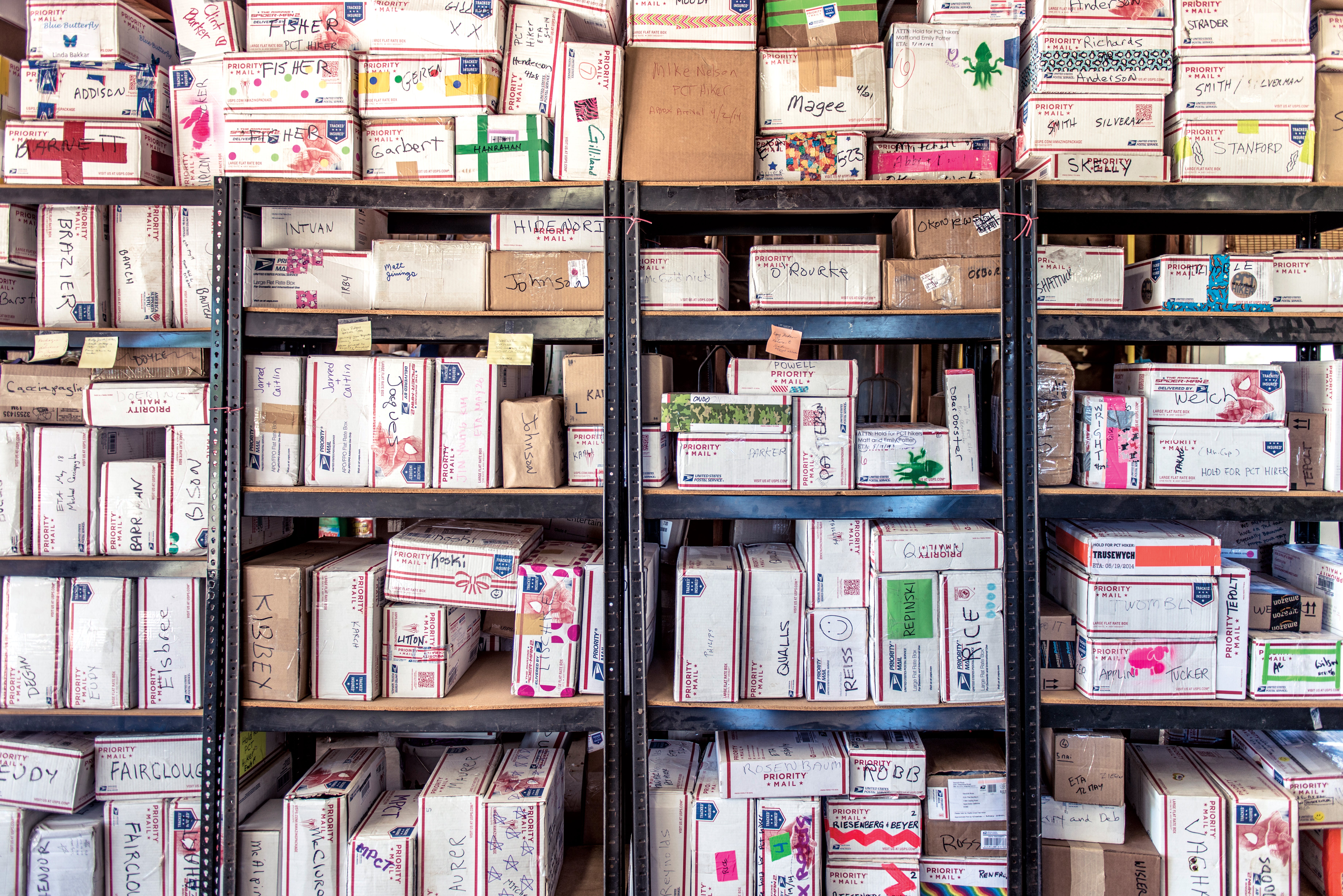 Mailroom hiker heaven - mailroom