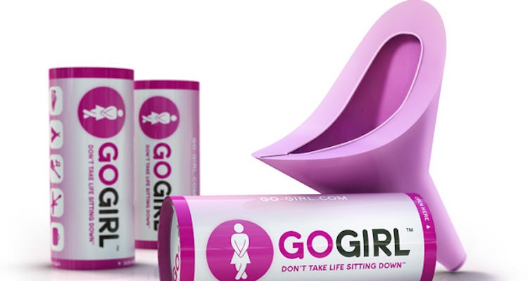 Go Girl female urination device: go girl