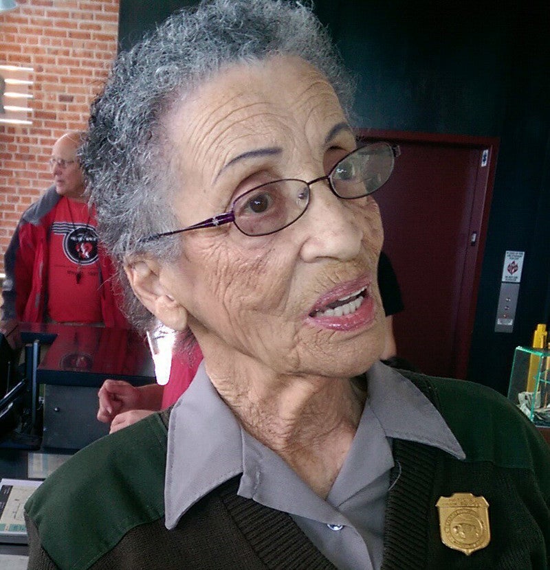 reid-soskin-at-work Park ranger Betty Reid-Soskin