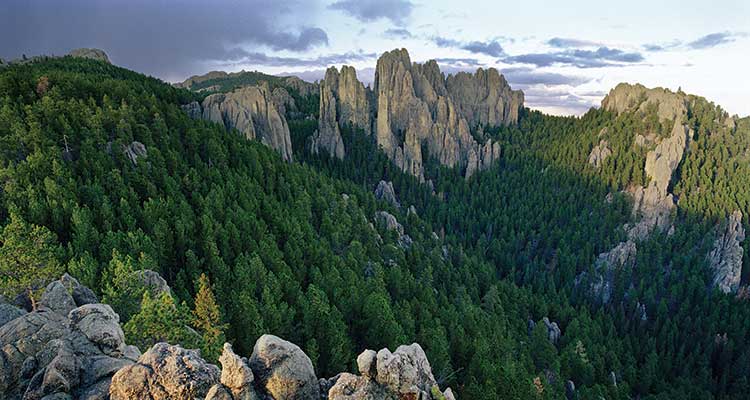 0317feat_firsts_blackhillssdtandem_gn See the Cathedral Spires from the .8-mile trail of the same name in Custer State Park. Photo by Marc Muench/Tandemstock.com