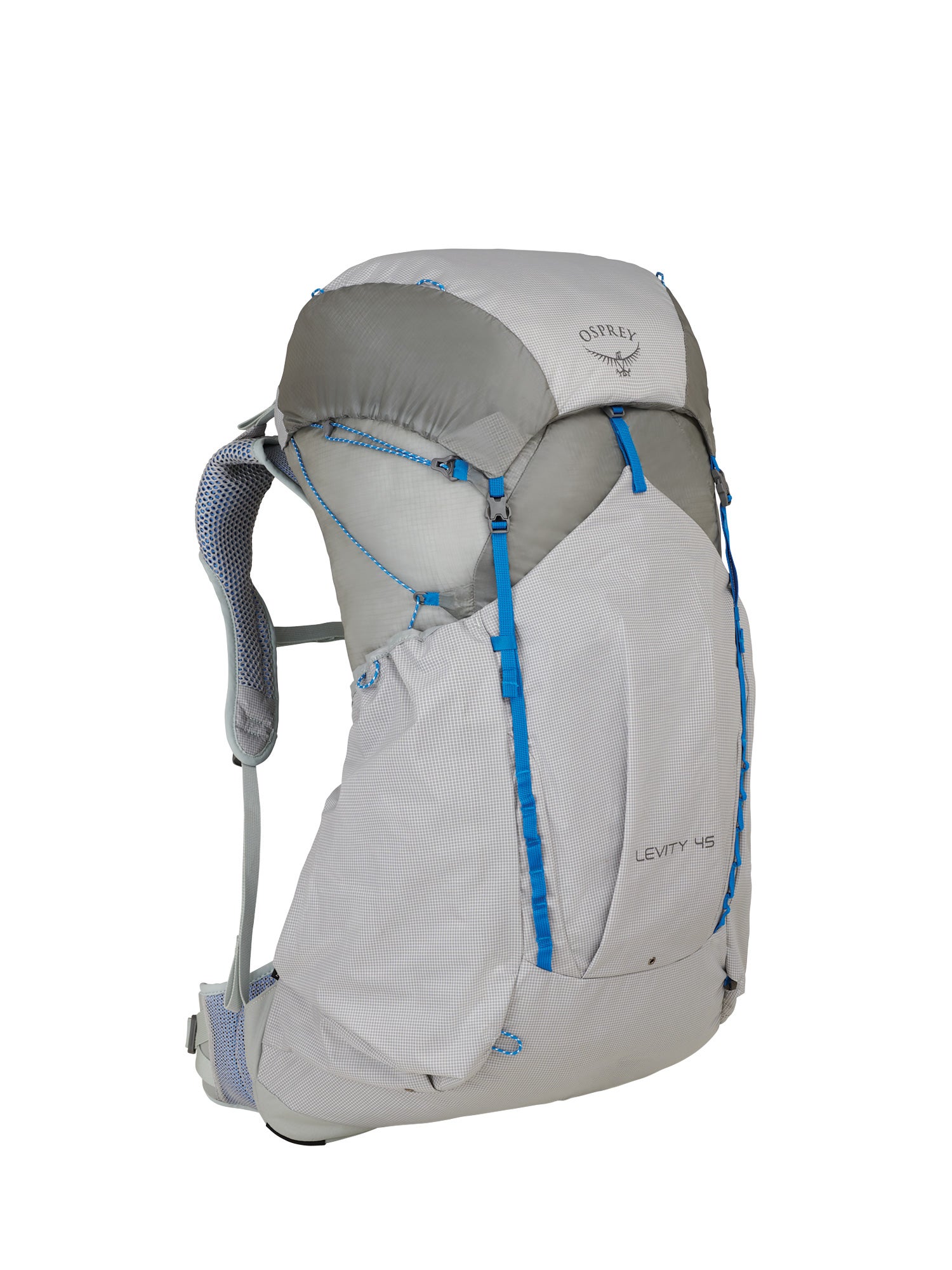Levity45_S18_Side_ParallaxSilver_HR_gn Best Ultralight Packs | Osprey Levity