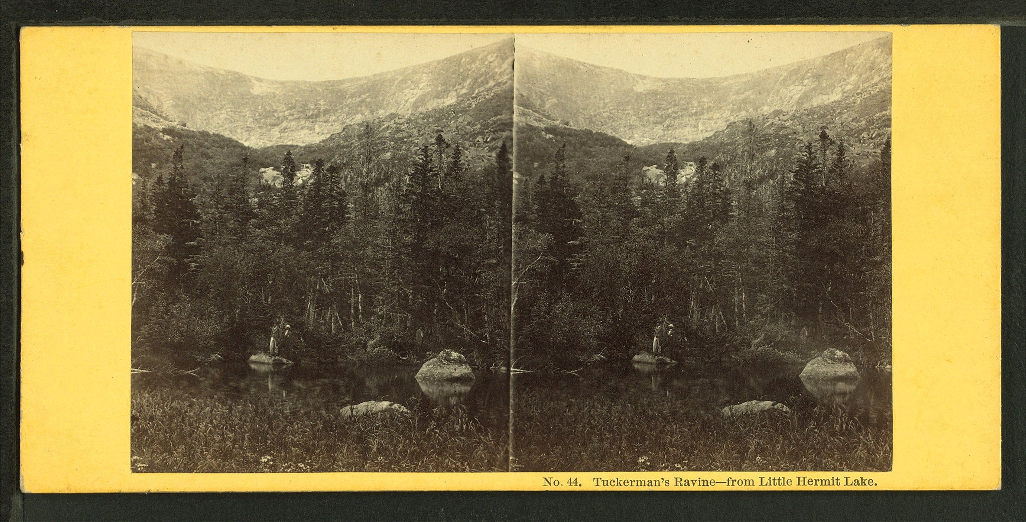Tuckerman's_Ravine,_from_Little_Hermit_Lake,_by_Soule,_John_P.,_1827-1904 Tuckerman Ravine