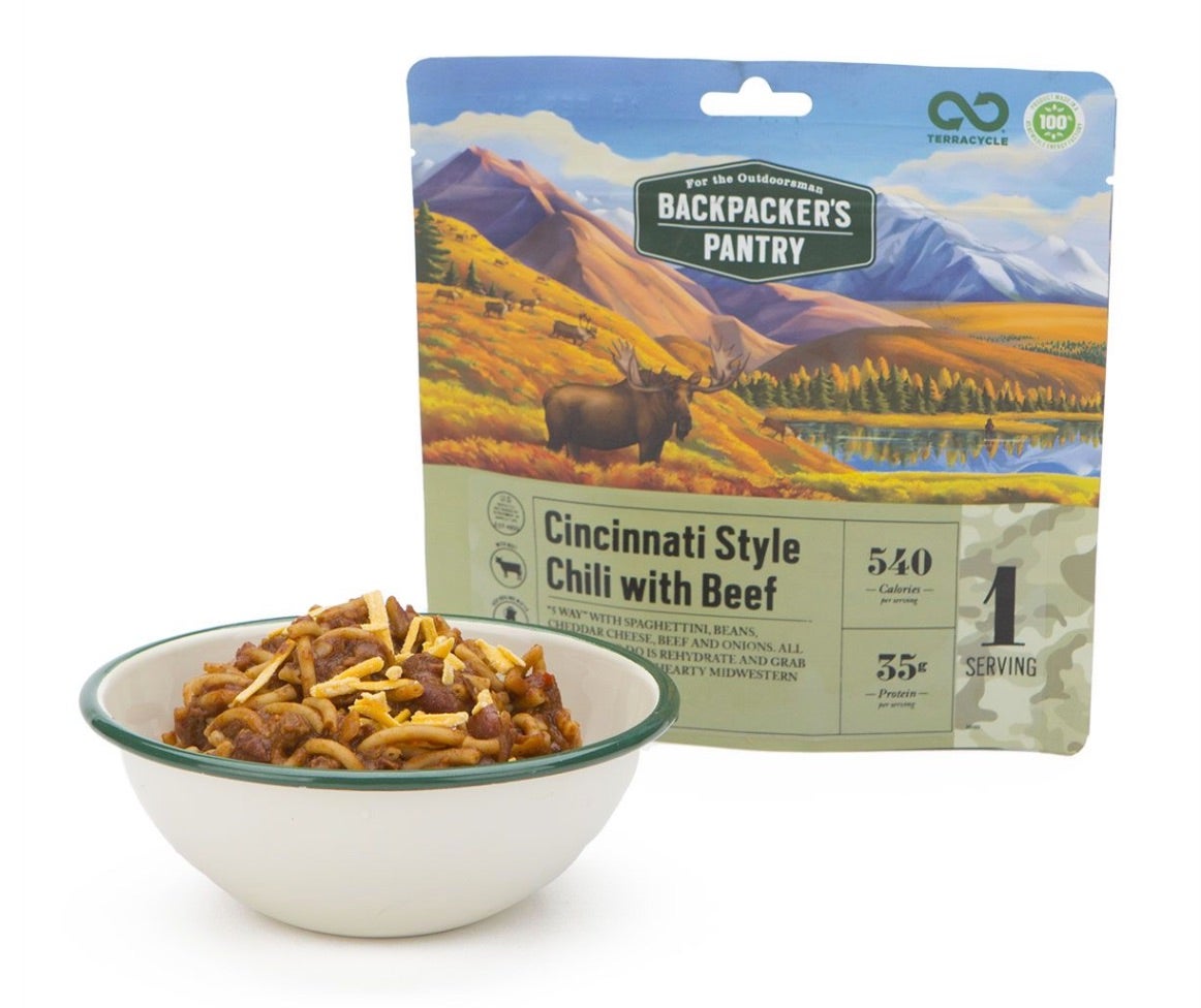 Backpacker’s Pantry Cincinnati Style Chili with Beef None