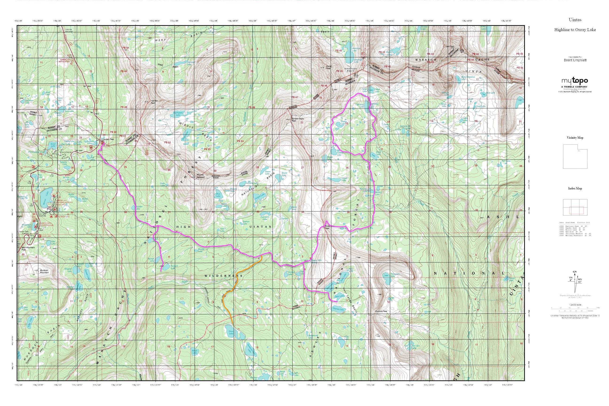 Uintas Route None