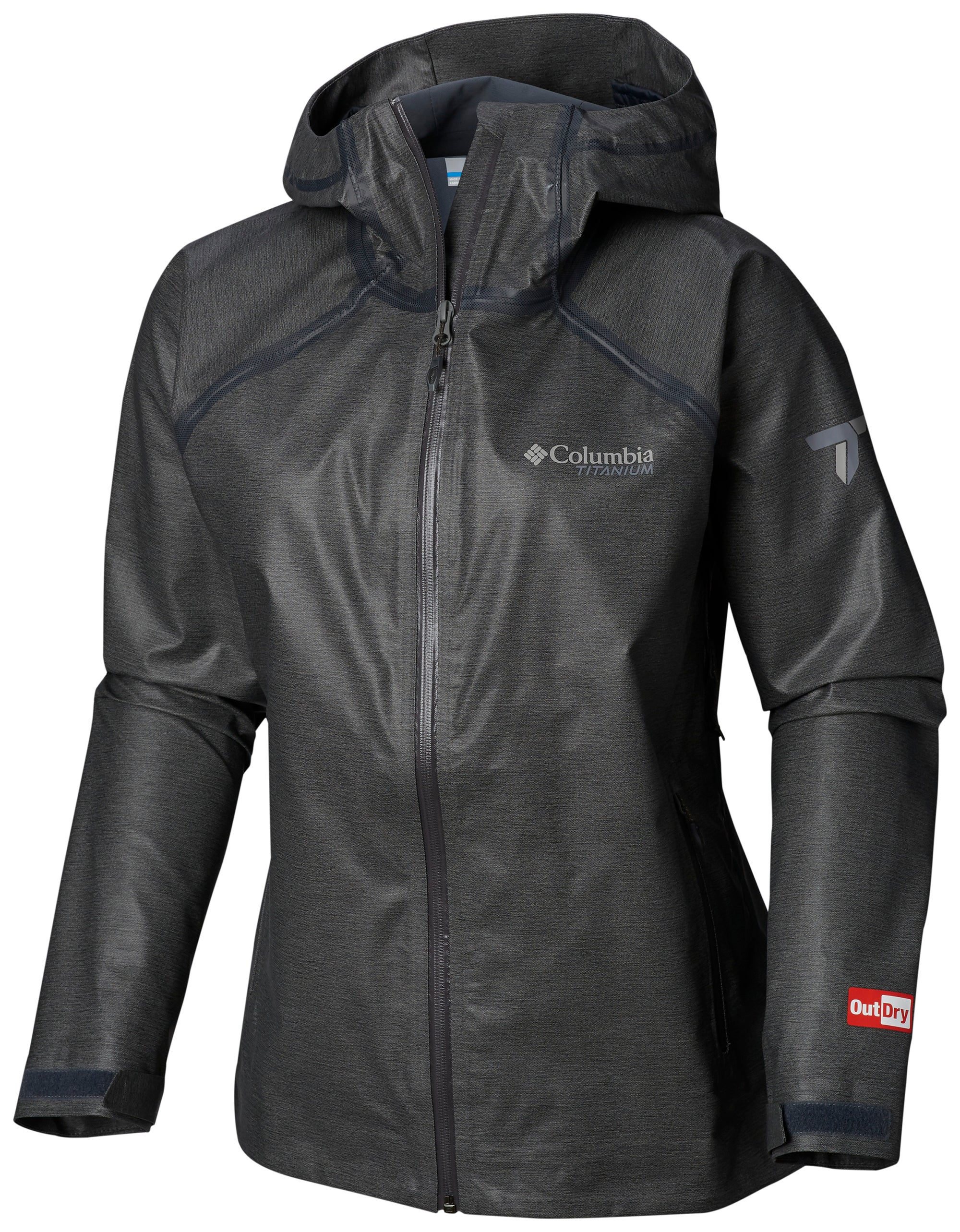 W's OutDry Ex Reign Jacket - Charcoal Heather None