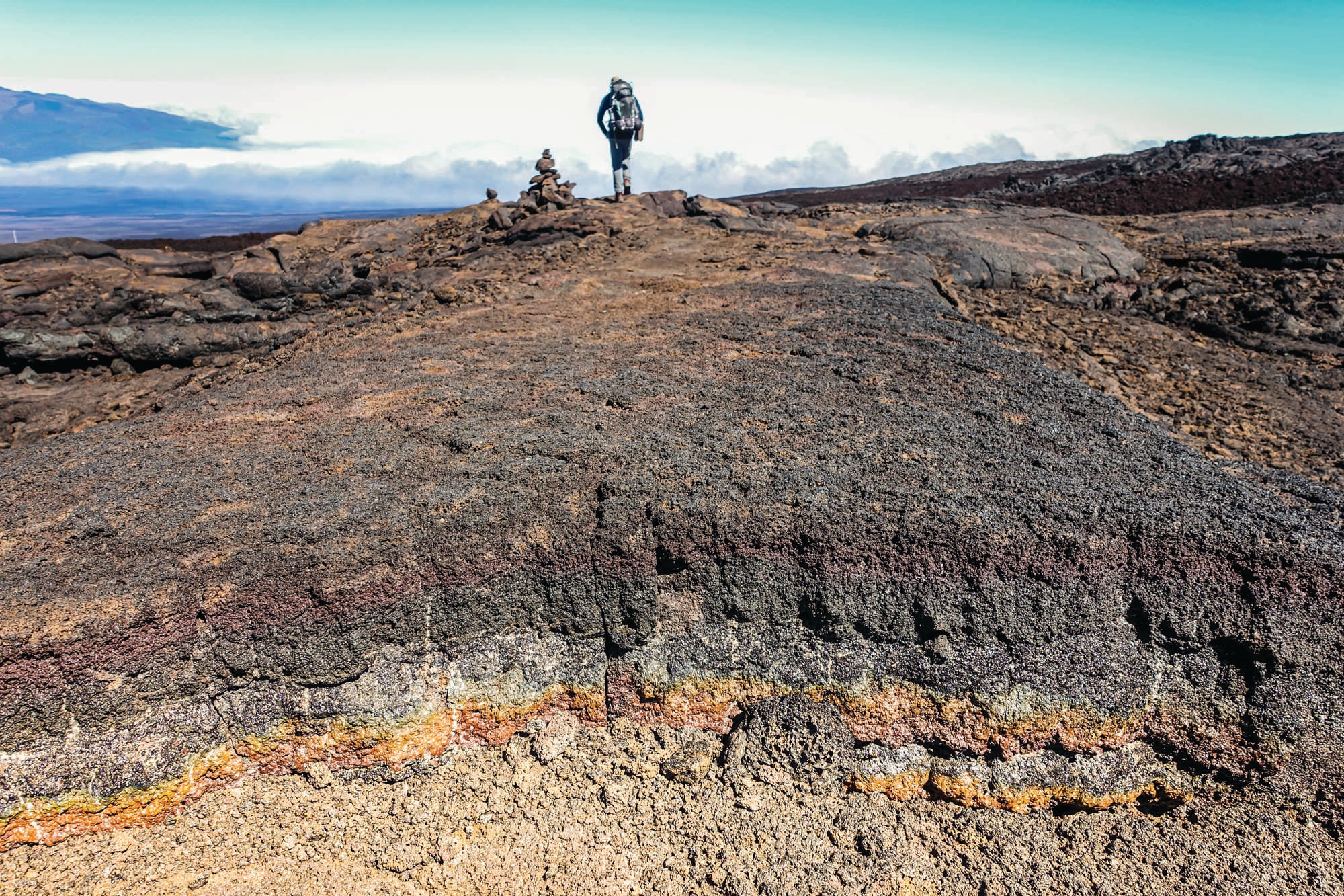 JanFeb21Adv_TripNarrative_McGough4793_bjk Hiker on Mauna Loa